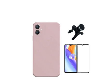 Kit De Película De Vidrio Templado De Cubierta Completa 5D Soporte Magnético Para Coche Reforzado Con Silicona Líquida PHONECARE Para Samsung Galax...