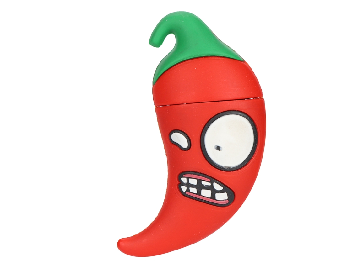 Memoria Usb Flash Drive En Forma De Chile Cartoo 32gb Compatible Con Windows/os X/linux