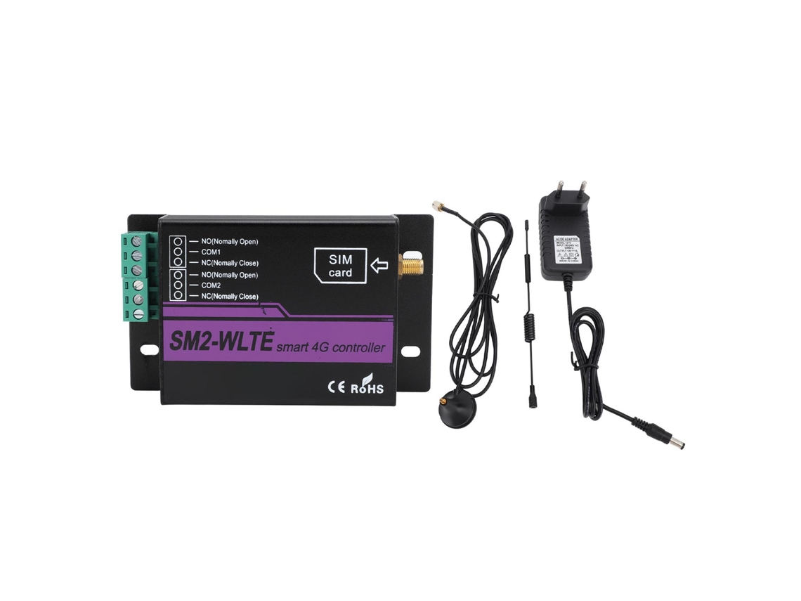 2026 Store-controlador De Alarma Sms 4g Sm2 2 Canales Interruptor Remoto Con App Web Temperatura Humedad Enlace Cortes De Luz