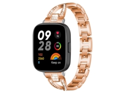 Pulsera para Redmi Watch 3 - Metal - Diamante en forma de X