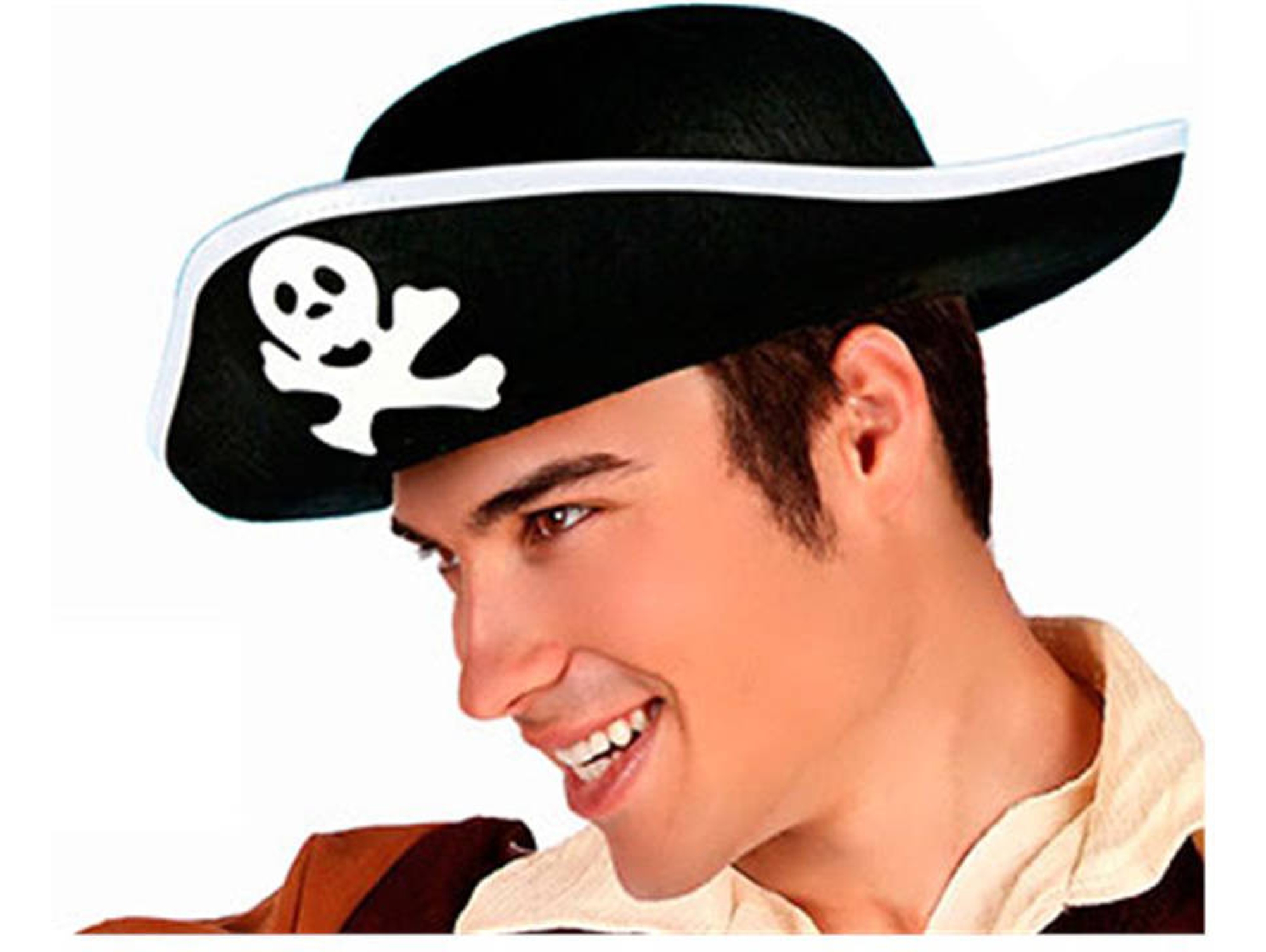 Sombrero ATOSA Pirata Calavera