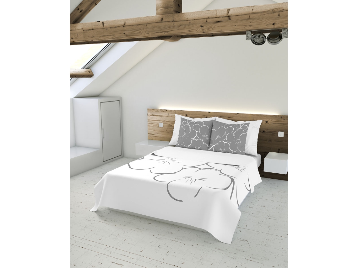 Sábana Encimera Con Funda De Almohada Cama 90 Algodón Extra Suave Fabricado En España Korchula DEVOTA & LOMBA