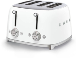 Tostadora SMEG Años 50 TSF03WHEU Blanca (2000 W)