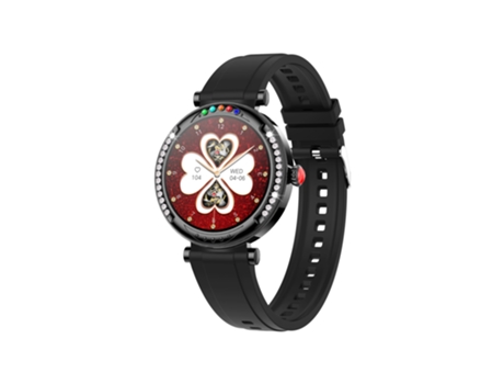 Smartwatch CF33 1,27 pulgadas IP67 resistente al agua más de 100 modos deportivos - Negro CHRONUS