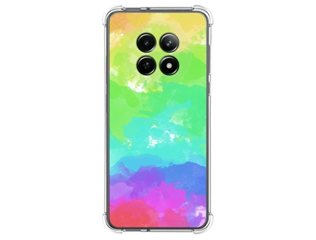 Funda Diseño Acuarela para Realme 12 5G 12X 5G TUMUNDOSMARTPHONE Silicona Multicolor