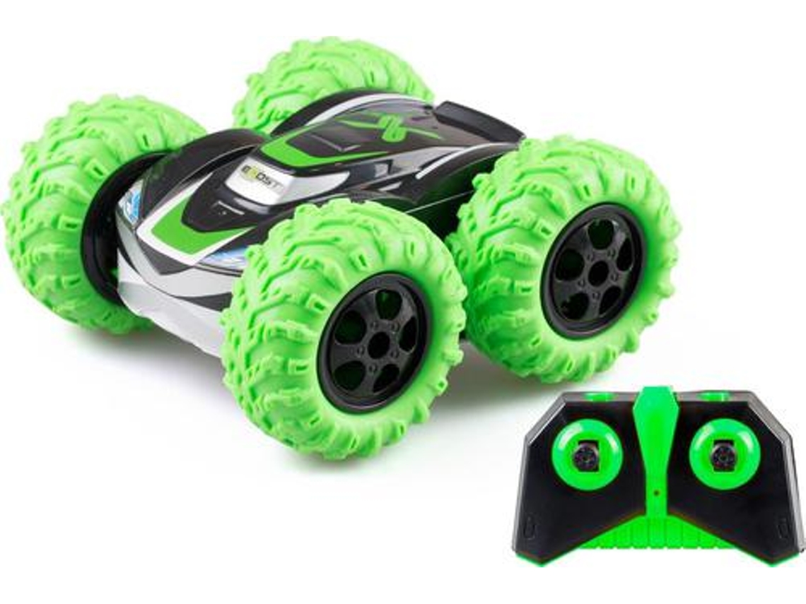 Exost Coche teledirigido de acrobacias RC 360 Cross II verde