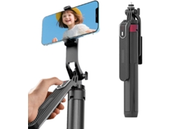 Palo Selfie Con Control Remoto, Soporte Giratorio Cuadrúpedo Para Cámara Con Sistema Antivibración