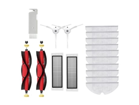 Accesorios para Xiaomi Roborock S5 S6 Max Pure S60 S65 S50 E25 E4 Aspiradora Robótica Cepillo Lateral filtro Hepa fregona