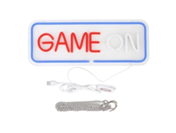 Sinal De Neônio Para Jogos Usb Led Com Brilho Ajustável Decorativo Para Sala De Jogos Parede