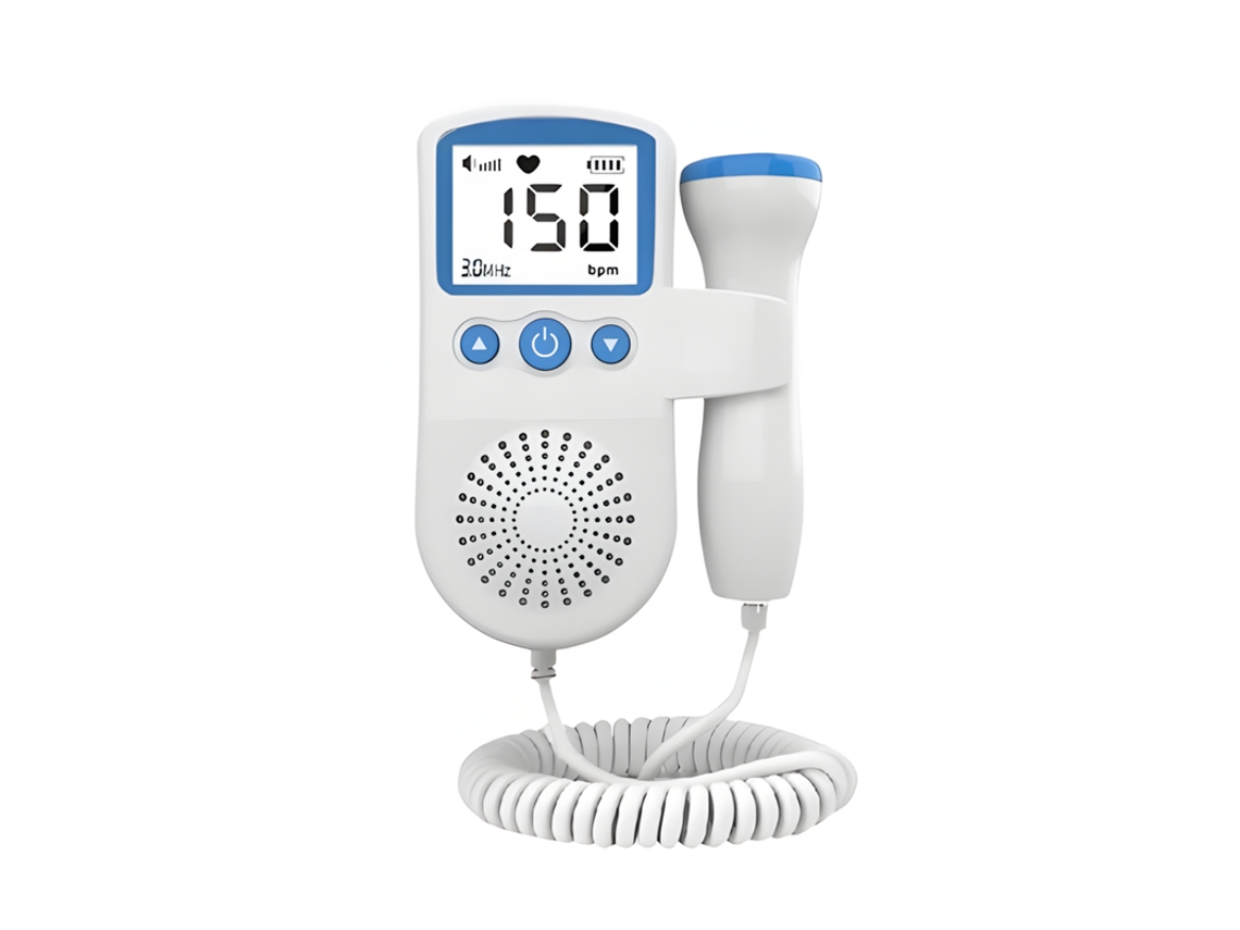 Estetoscopio Detector De Corazón Fetal Monitorización De Sonido Para Bebés Szsmart Azul