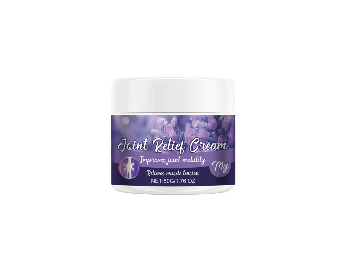 Crema para aliviar el dolor articular con efecto rápido.