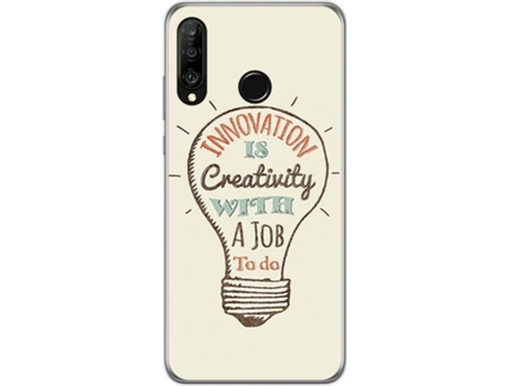 Carcasa Huawei P30 Lite TUMUNDOSMARTPHONE Creativity Multicolor