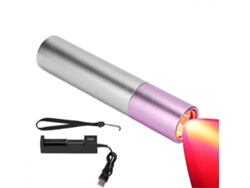 Dispositivo portátil de terapia de luz infrarroja de acero inoxidable para el alivio del dolor con terapia de luz roja