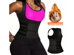 (negro, L) Chaleco De Cintura Ajustable Para Mujer, Ropa Interior Moldeadora De Cintura Para Adultos