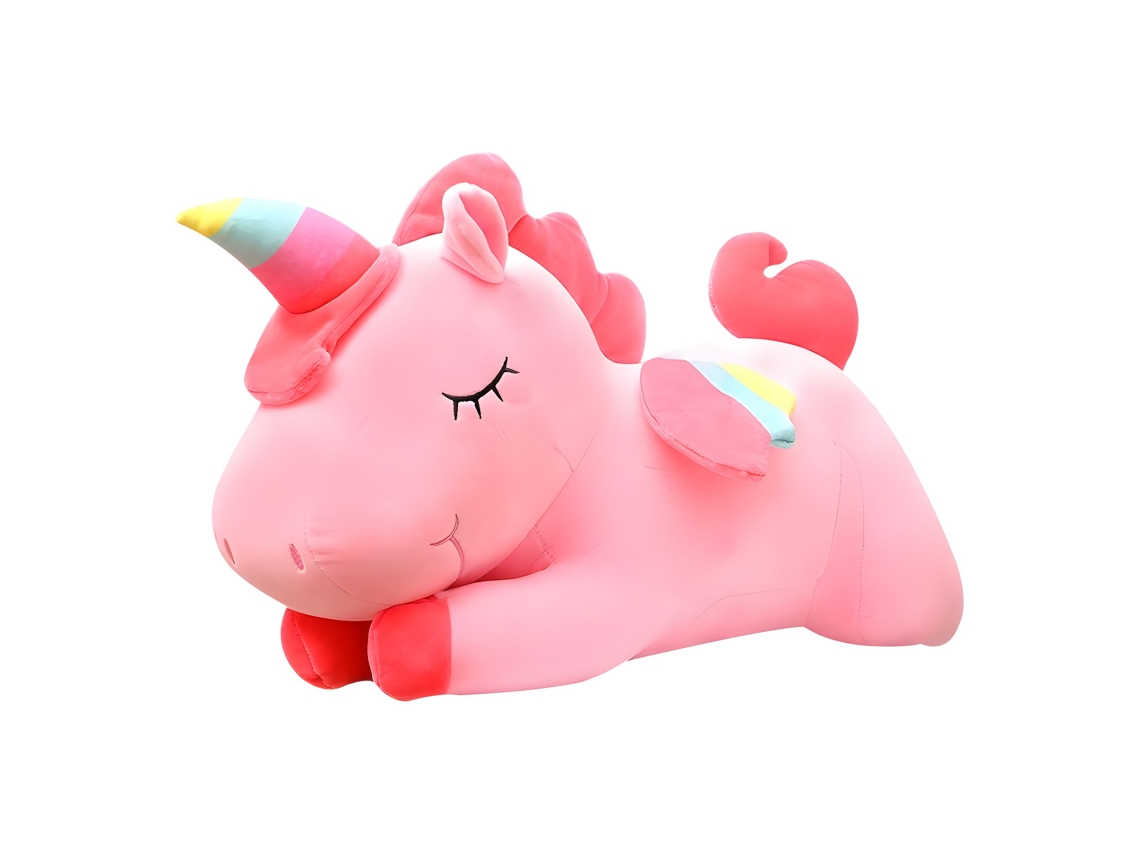 Adorable muñeca de unicornio de 30 cm, muñeca de peluche arcoíris de regalo