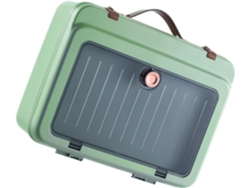 Organizador Multifuncional Verde, Portadocumentos Portátil De Varias Capas, Estuche De