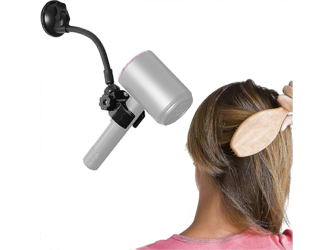 Soporte ajustable para secador de pelo, secador con rotación de 360 ​​grados, brazo orientable y ventosa, GOKOCO