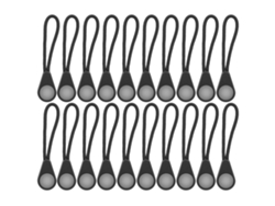 Anub 20 Puxadores de Zíper Luminosos para Mochila Antiperda Campismo Montanhismo Outdoor