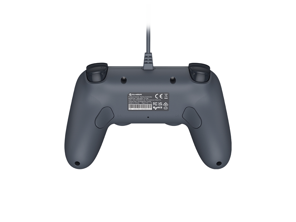 unidades de Gamesir T3 Lite (Tegenaria Lite) en color blanco sereno: mando de juegos simétrico con cable para Switch, Android, iOS, PC y Steam.