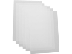 Baberos Blancos De Alta Visibilidad, Paquete De 50 Números, Ligeros Y Reutilizables.