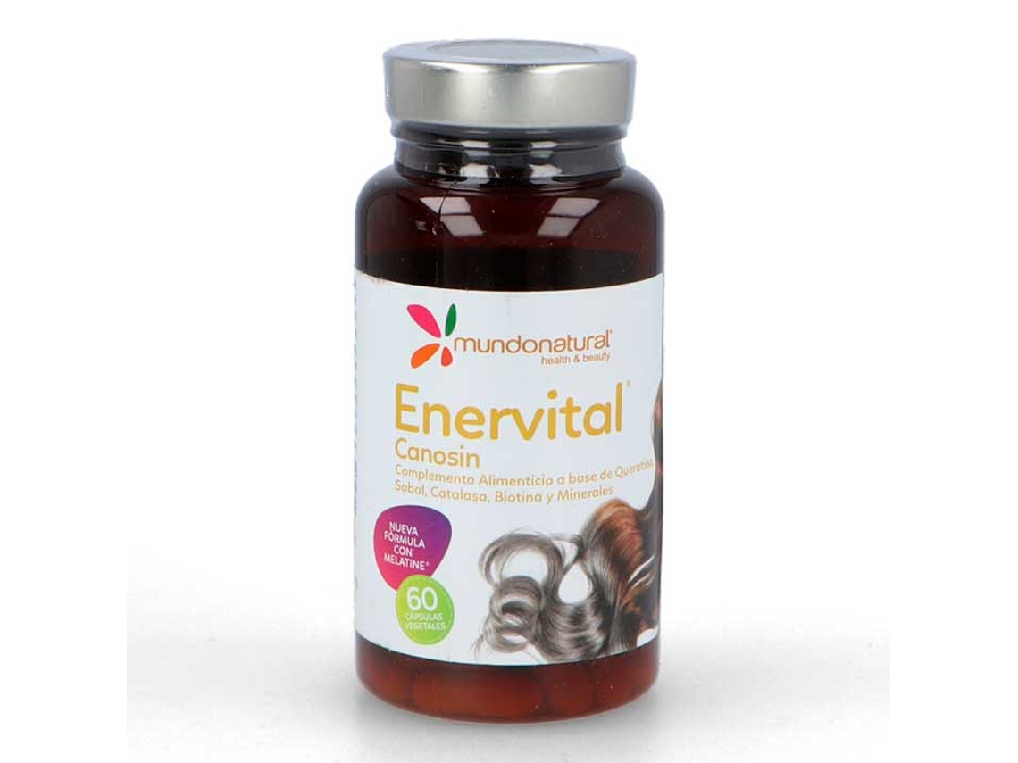 Complemento Alimentar MUNDO NATURAL Enervital Canosin 60Cap. Mundo Natural