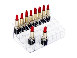 2026-organizador De Labios Hblife 40 Espacios Acrílico Transparente Para Labiales Brochas Botellas Maquillaje