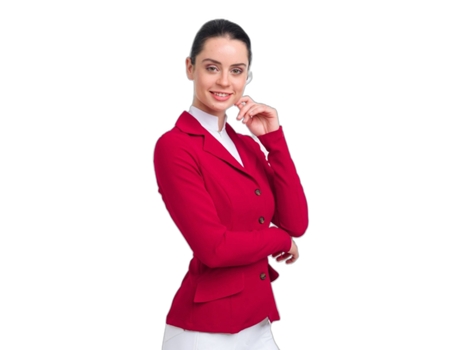 Chaqueta de Mujer para Equitación CAVALLIERA Primetime Second Skin Rojo (M)