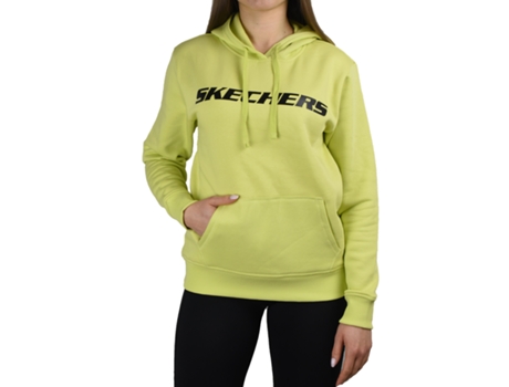 Sudadera SKECHERS Mujer (Algodón - Verde - S)