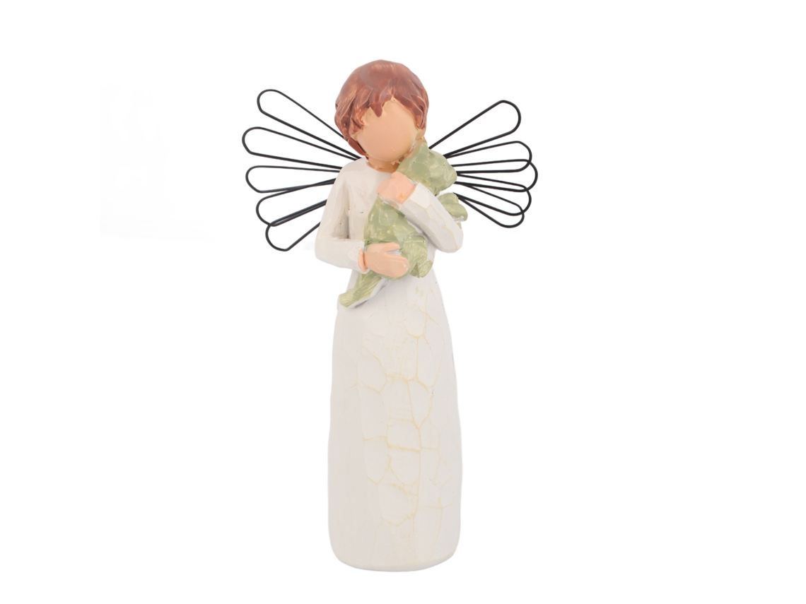 Figura De Sauce De Resina: Escultura Decorativa Para El Hogar, Un Regalo Con Amor Y Emociones Íntimas.