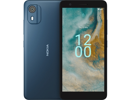 Smartphone NOKIA C C02 13,8 cm (5.45) SIM doble Android 12 Go edition 4G MicroUSB 2 GB 32 GB 3000 mAh Cian