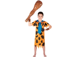 Disfraz de Cavernícola naranja elegante para niño