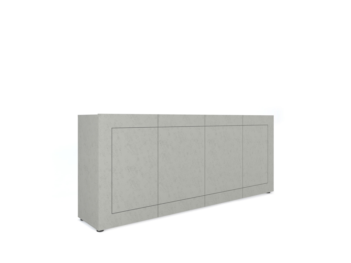 Aparador de 4 puertas 200x40x83,5 cm Elios Cashmere