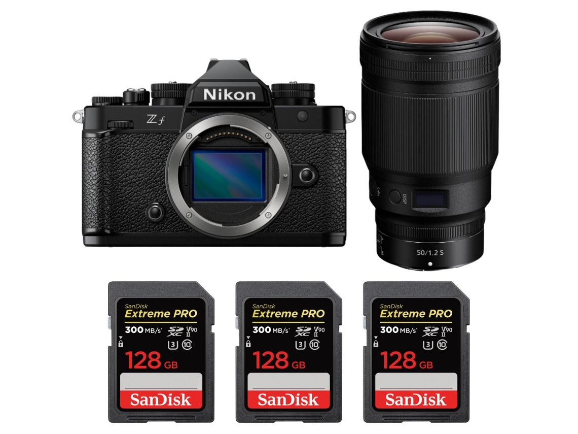 Nikon Zf + 50mm F/1.2 S + 3 Sandisk 128gb Uhs-ii 300mb/s + Ebook “20 Consejos Para Fotos Que Impactan”