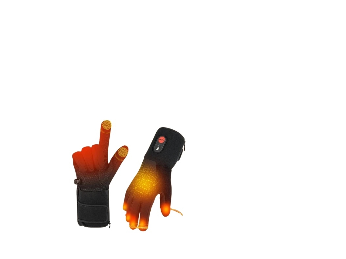 Guantes calefactables para invierno, temperatura ajustable, batería de larga duración, forro calefactable SW04, m/l OEM