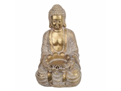 Portavelas SIGNES GRIMALT Buda Resina 10x18,5x11 cm