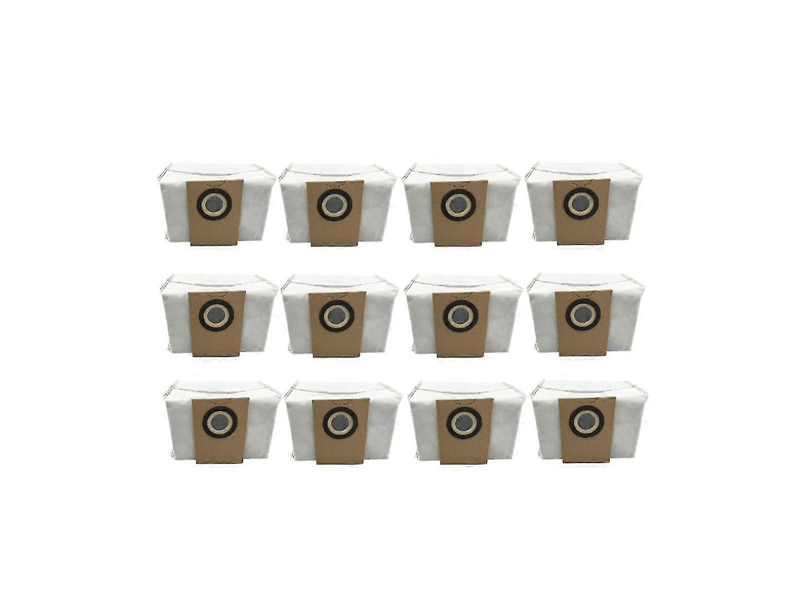 12pcs Dust Bag For Alpha2 Pro Robot Vacuum Cleaner Rubbish Bag Replacement Spare Parts Accessory