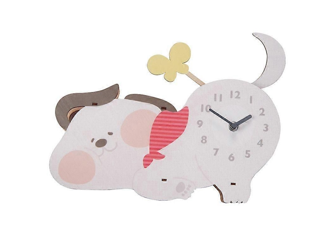 Reloj de pared GOKOCO de 30 cm para dormitorio infantil