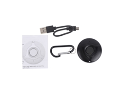 Repelente Electrónico Portátil Recargable Por Usb Para Mosquitos, Ideal Para Jardín, Antimosquitos, Seguro Y Ecológico (negro).