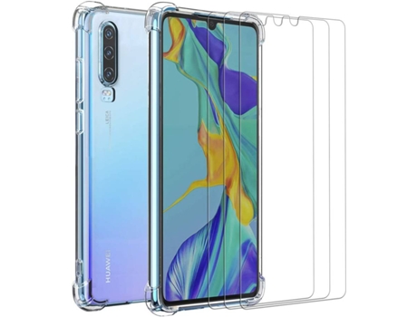 Carcasa + Protector Huawei P30 HONGWE.