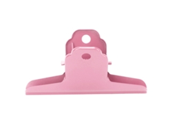 Pinza De Acero Fuerte Y Duradera Tamaño Grande Para Oficina Hogar Colegio Clip De Papel Metal Clip De Cierre Rosa