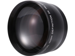 Objetivo Teleobjetivo Profesional De 58 Mm Con Zoom Óptico De 2.0x Para Cámaras 5d, 6d, 60d, 350d, 400d, 450d, 500d, 1000d, 550d Y 600d.
