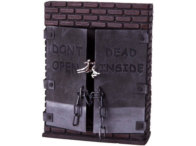 Puerta DISFRAZZES Animada Luz + Movimiento y Sonido (21 x 8 x 27 cm - Halloween)