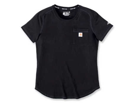 Camiseta Unisex CARHARTT Force Relaxed Fit Negro (M)