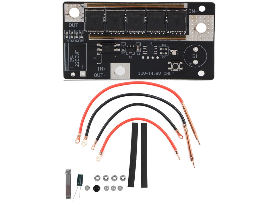 Placa De Circuito Impreso Para Soldadora Por Puntos De 12 V, Sistema De Almacenamiento De Energía Portátil Con Batería Para Proyectos De Bricolaje.