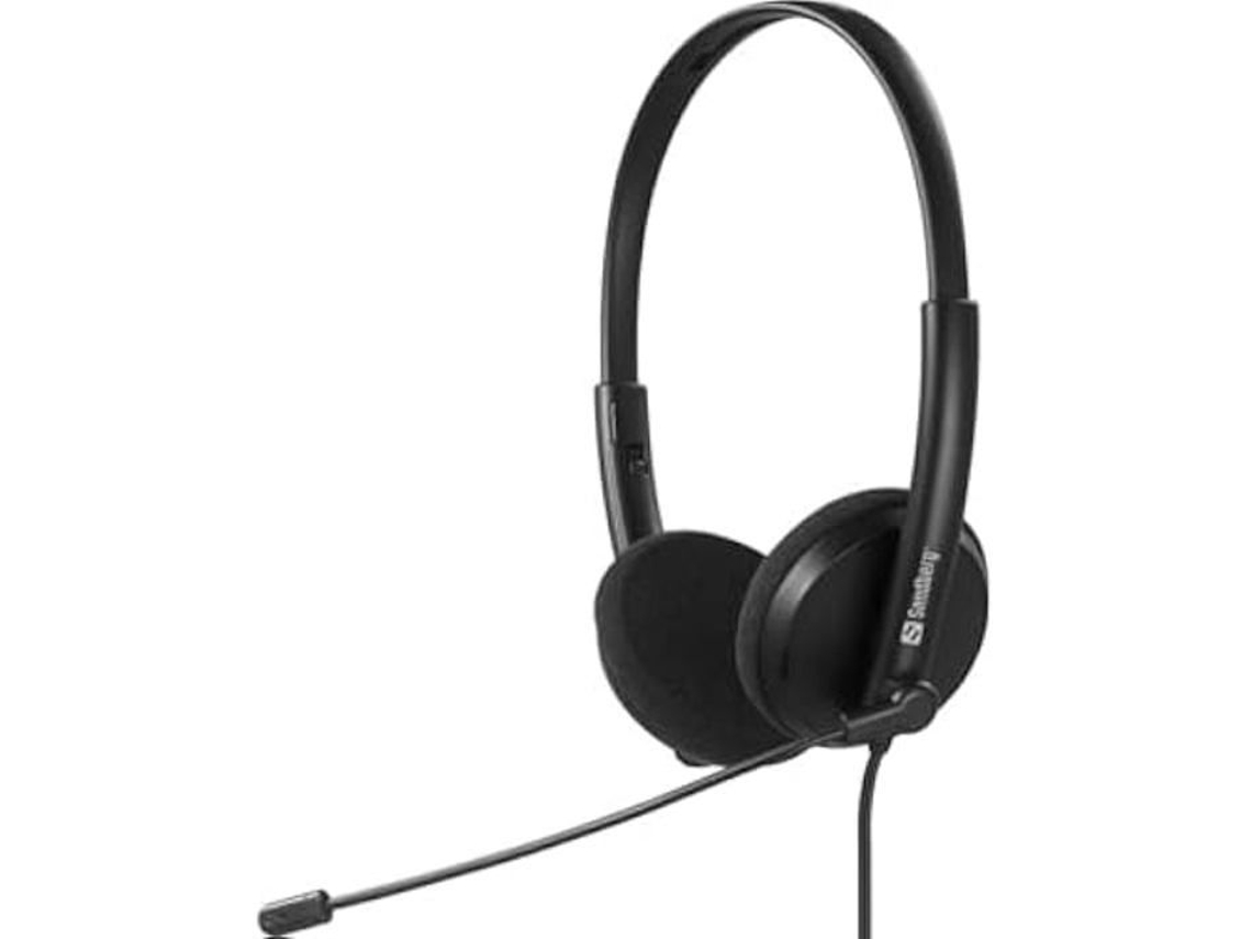 Auriculares Micro Usb C Sandberg 126 46 Estéreo Resistente Al Sudor Sobre La Oreja