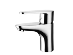 Grifo De Lavabo Con Repisa 65 Níquel Cepillado Colección Eas