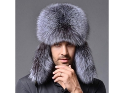 2026-gorro Ushanka De Invierno Para Hombre Con Aletas Para Orejas, Piel Falsa Caliente, Ideal Para Nieve Y Esquí Zfg Gris