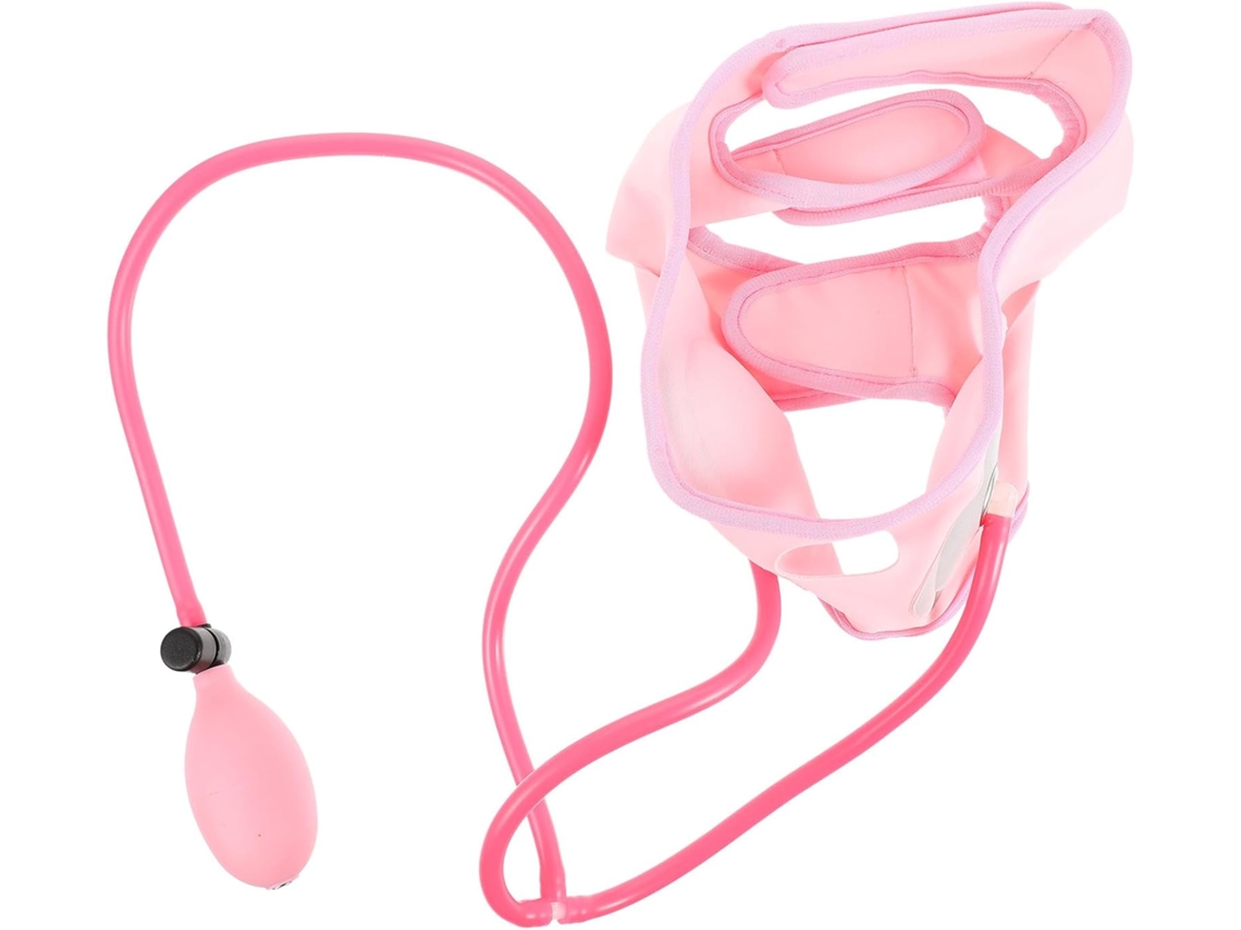 Masque Liftant Rostro Gonflable Rose 1 Pièce, Bande Modelante Para Lifting Y Remodelage Anti