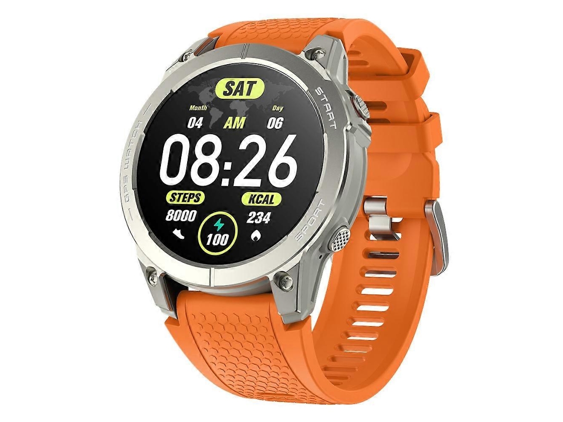 Reloj inteligente Hengrongshen para actividades al aire libre con pantalla AMOLED Ultra HD de 1,43 pulgadas y altavoz Bluetooth.