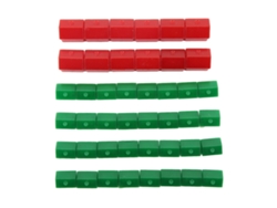 Piezas De Repuesto Para El Juego De Hotel Con Casas Rojas Y Verdes - Accesorios De Plástico Para Juegos